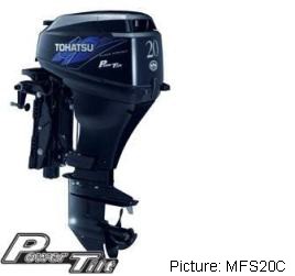 5. Tohatsu 20 hp 4 Stroke